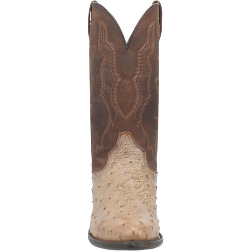 PERSHING FULL QUILL OSTRICH BOOT