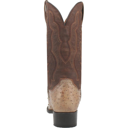 PERSHING FULL QUILL OSTRICH BOOT