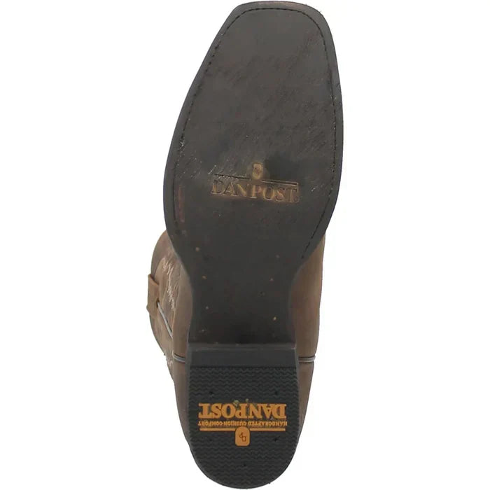 Dan Post Men's Renegade Genuine Leather Square Toe Boots - Bay Apache - 7D