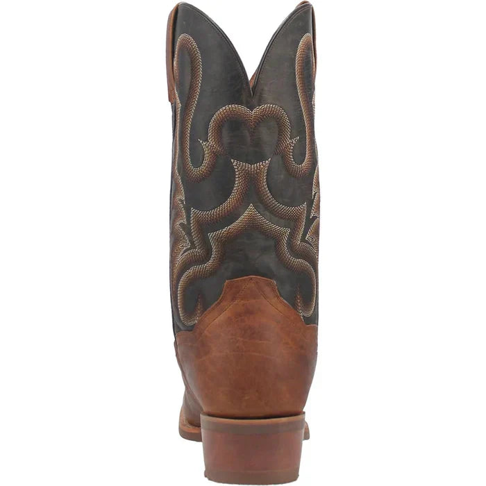 Dan Post Men's Richland Genuine Leather Square Toe Boots - Saddle - 7D