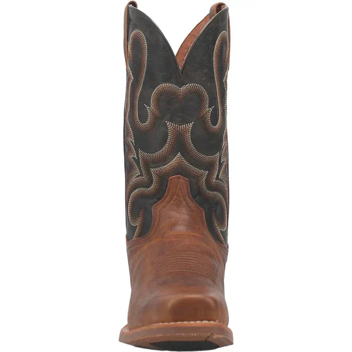 Dan Post Men's Richland Genuine Leather Square Toe Boots - Saddle - 7D