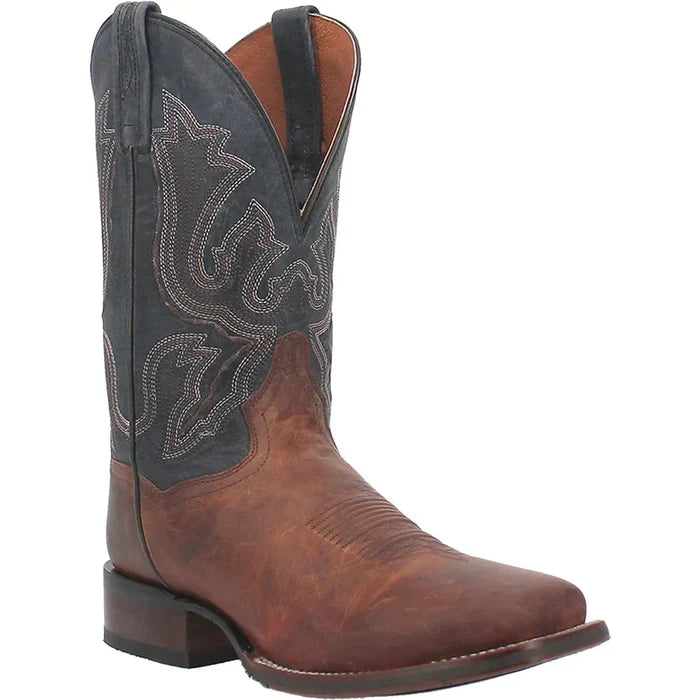 Dan Post Men's Winslow Genuine Leather Square Toe Boots - Brown - 7D
