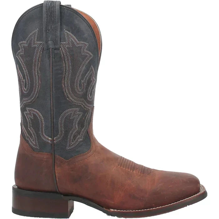 Dan Post Men's Winslow Genuine Leather Square Toe Boots - Brown - 7D