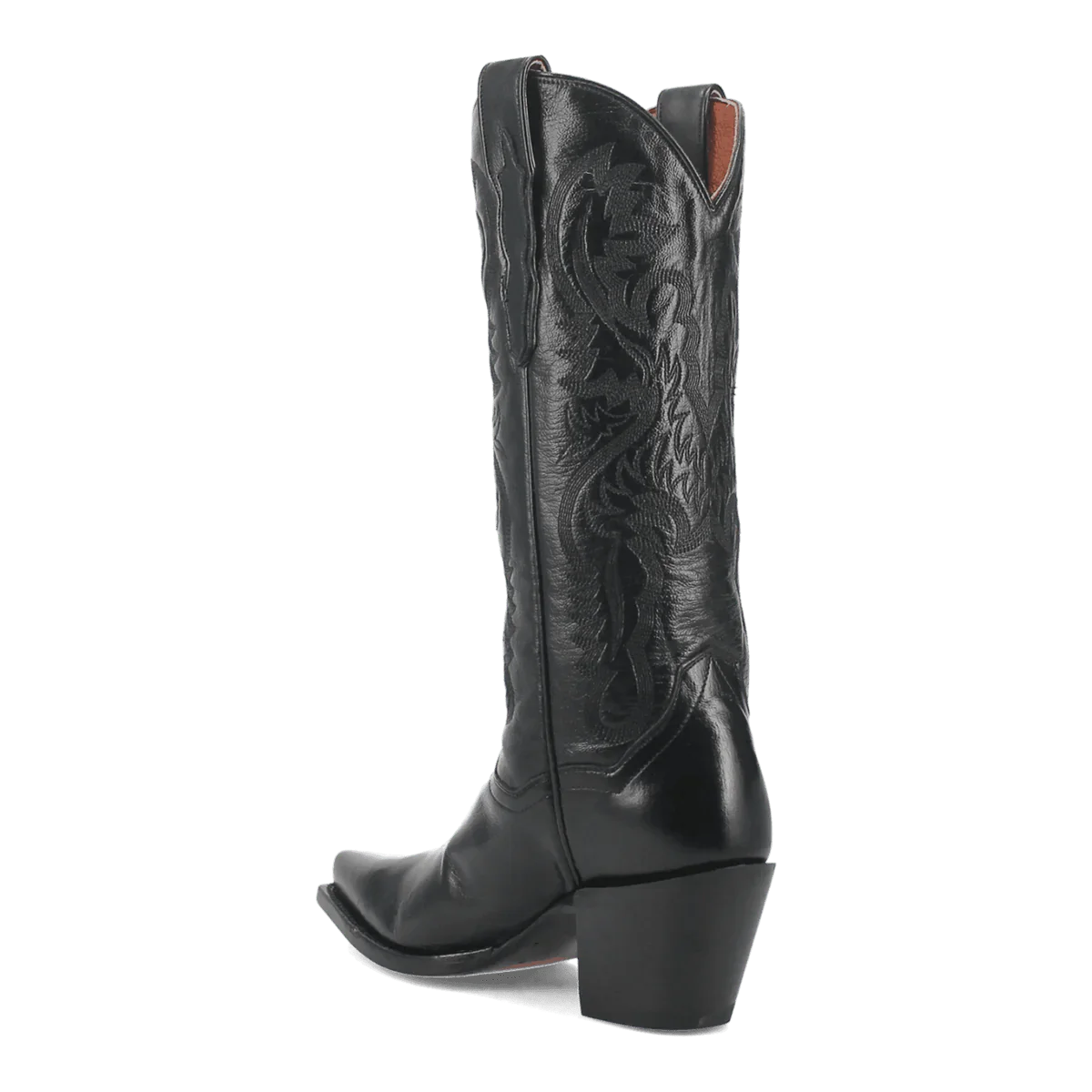 Dan Post Women's Maria Snip Toe Leather Boots - Black - Black