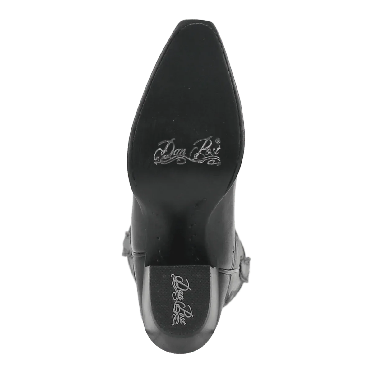 Dan Post Women's Maria Snip Toe Leather Boots - Black - Black