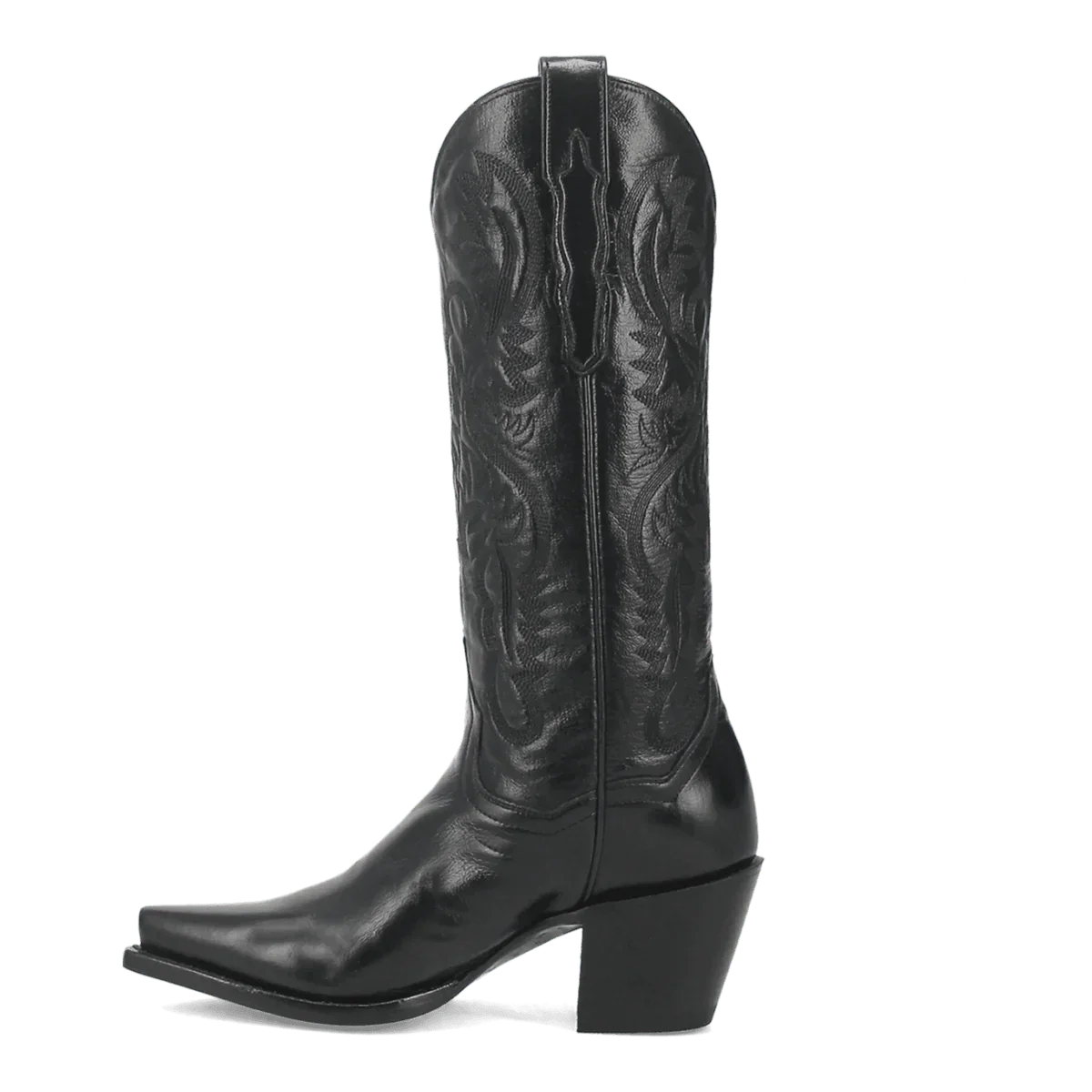 Dan Post Women's Maria Snip Toe Leather Boots - Black - Black