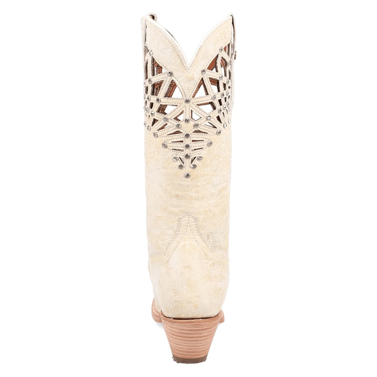 Dan Post Women's Miley Snip Toe Leather Boots - Bone DP7018 - 6M