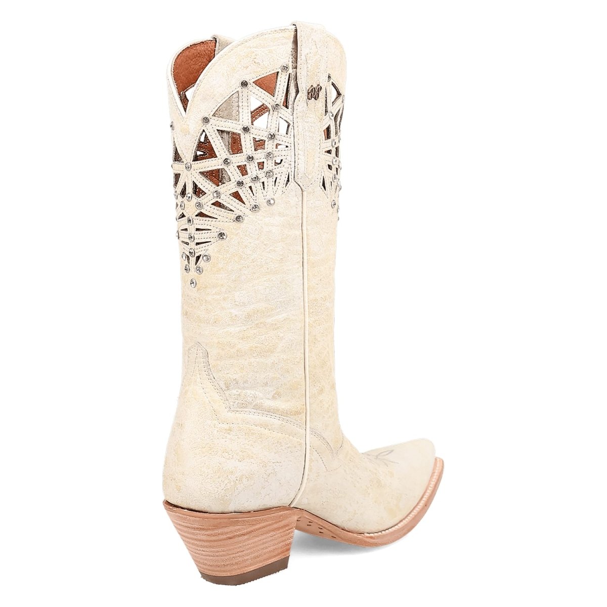 Dan Post Women's Miley Snip Toe Leather Boots - Bone DP7018 - 6M