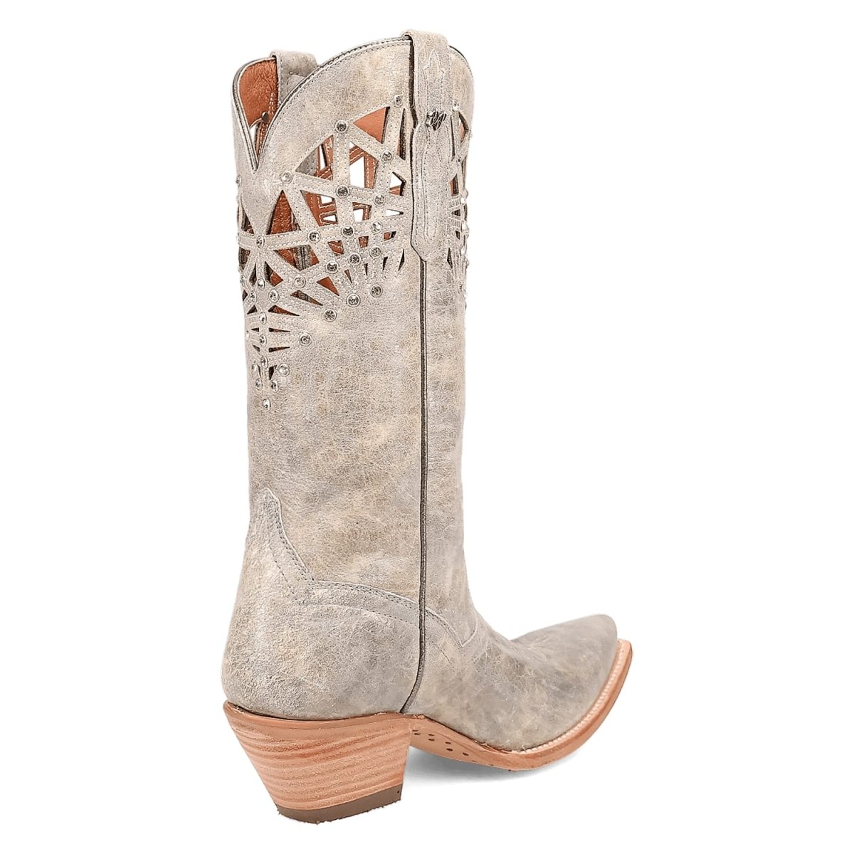Dan Post Women's Miley Snip Toe Leather Boots - Gray DP7017 - 6M