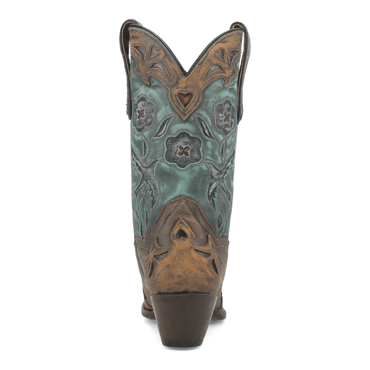 Dan Post Women's Vintage Bluebird Snip Toe Leather Boots - Chocolate - Chocolate