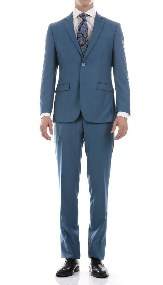 Suits For Men - Discounted Affordable Suit in Blue - Blue
