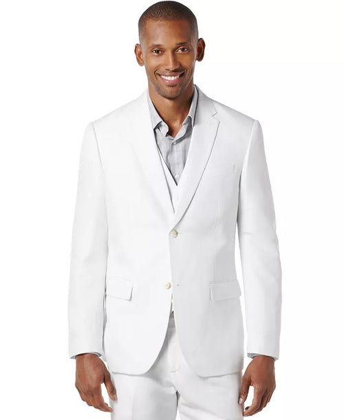 Men's Linen Suit Jacket white