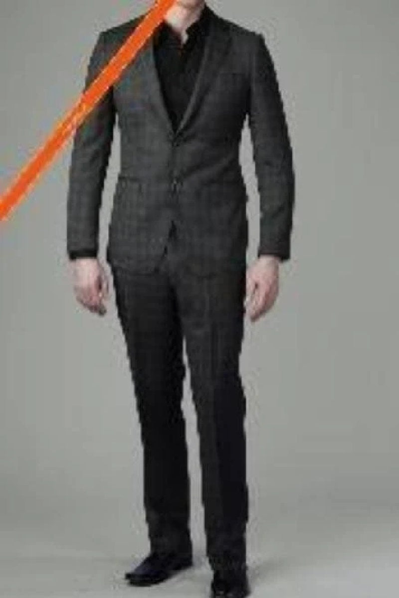 Charcoal Slim Fit Suit - Charcoal Gray