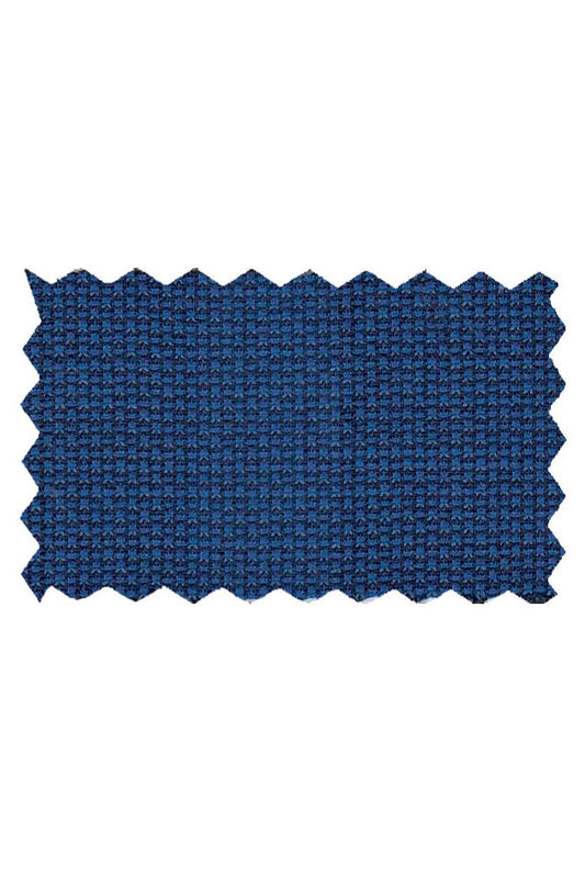 Enzo Ink Blue Birdseye Suit