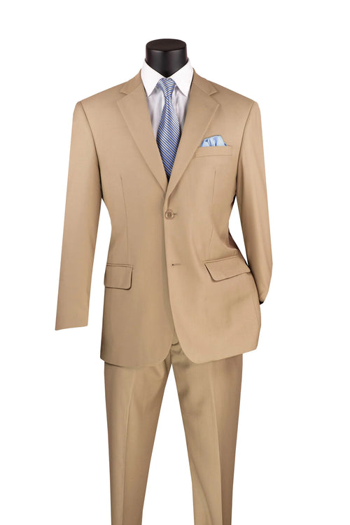 Professional Look Vinci Men's Wool Feel Business Suit Professional Look for Executives
