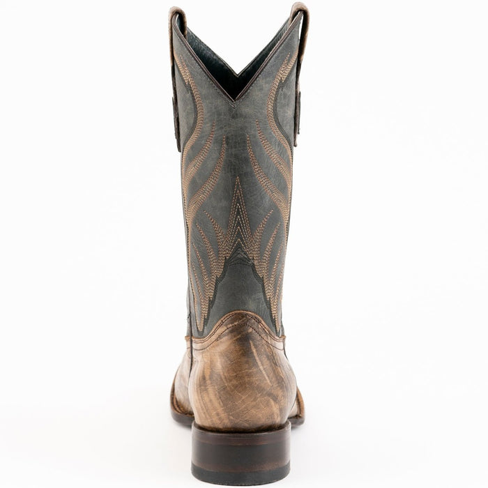 Ferrini Men's Hunter Square Toe Boots Handcrafted - Oak - 6