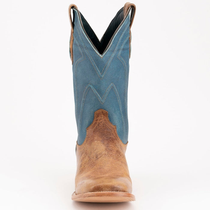 Ferrini Men's Maddox Leather Boots Handcrafted - Antique Saddle - 6