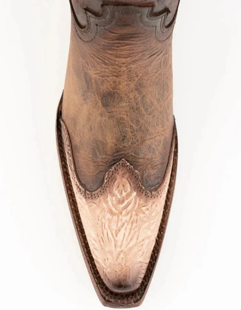 Ferrini Women's Madison Snip Toe Boots Handcrafted - Brown 8186110 - Brown