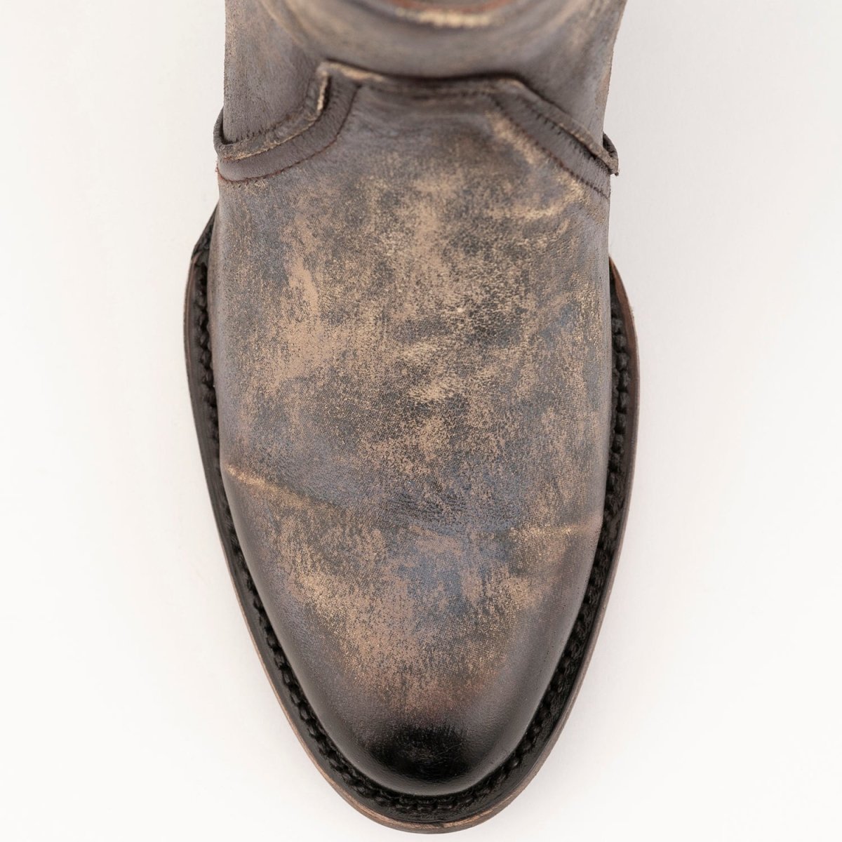 Ferrini Women's Stacey Round Toe Ankle Boots Handcrafted - Chocolate 6101152 - 6