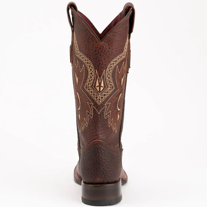 Ferrini Women's Toro Square Toe Boots Handcrafted - Brown 8299336 - Brown