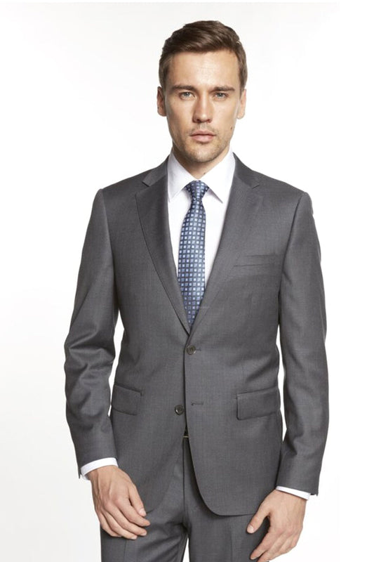 Enzo Solid Grey Suit