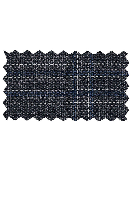 Enzo Tovare Grey Windowpane Sports Jacket