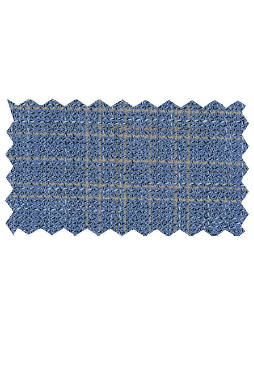 Enzo Tovare Blue Crossweave Sports Jacket