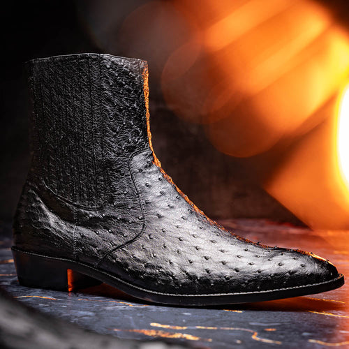 Marco_Di_Milano Giorgio Black: Luxury Italian Leather Loafers