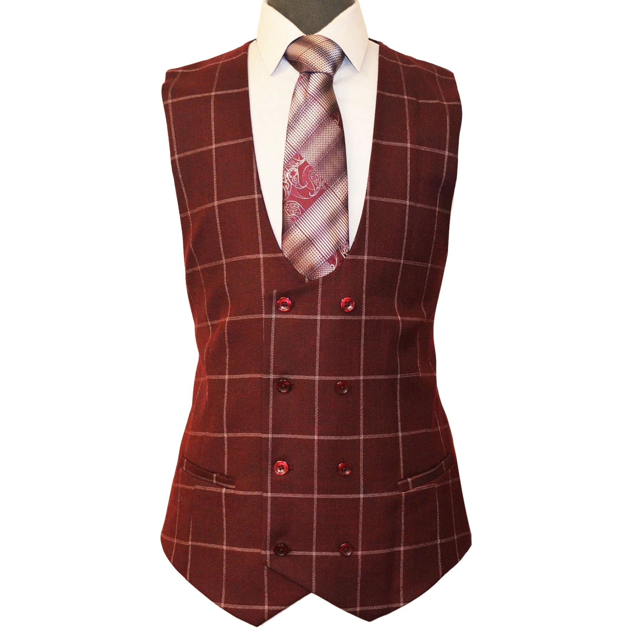 Rossiman Suits For Sale - Mens Designer Suit - Fashion Suits - Fancy Burgundy Suits - 38 Short Jacket+32 Waist Adjustable 28to34)(Height: 5 4 to5 7 )(Neck 15-16.5)S-M)