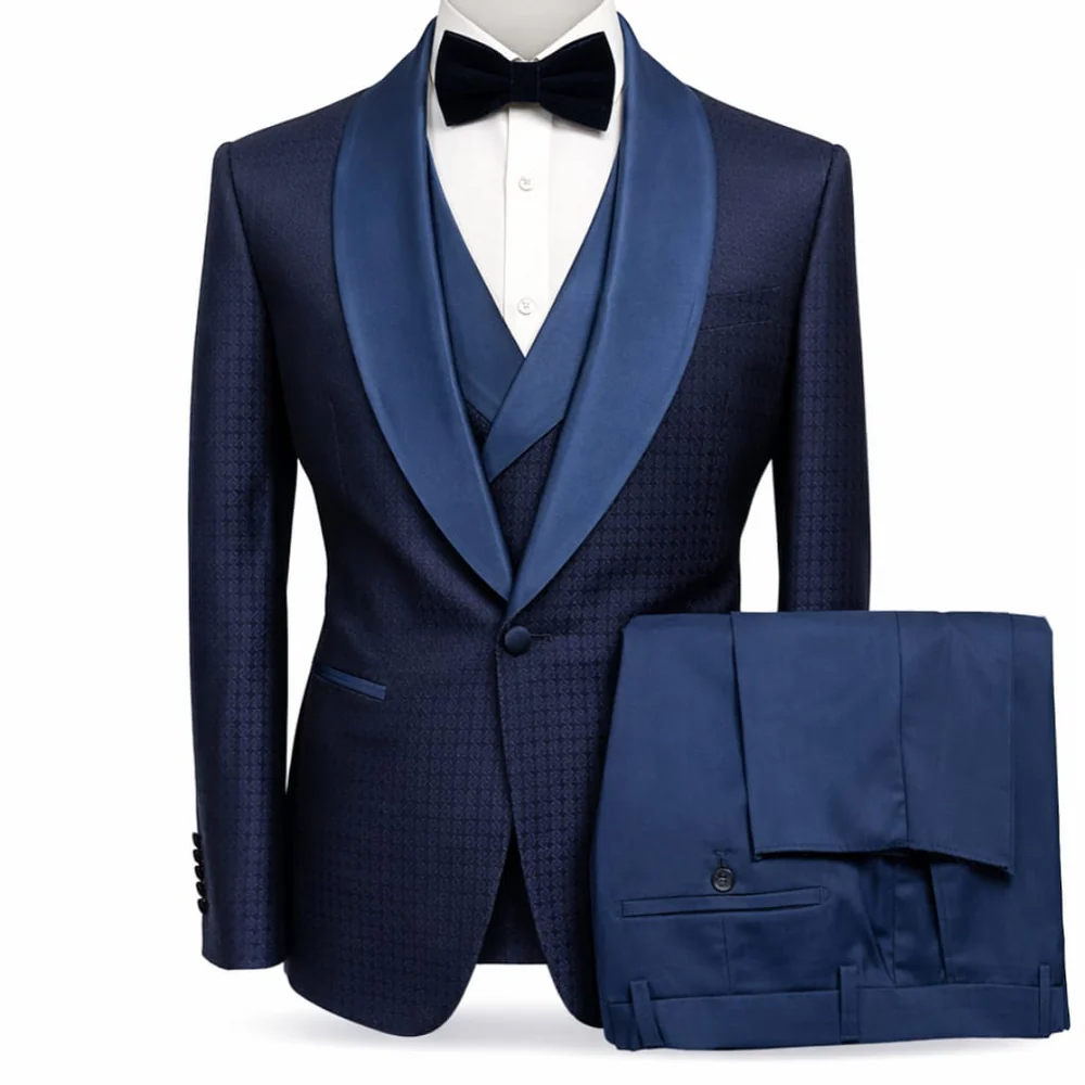 34 Pinstripe Tuxedo - 1920s Great Gatsby - Shawl Collar Pinstripe