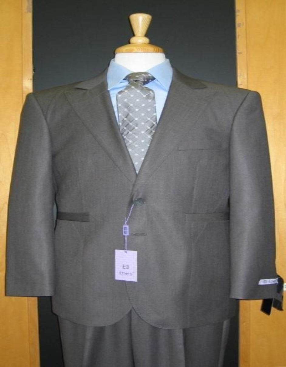 36S Gray Groomsmen Suits - Grey Groom Suits - Modern Fit Suit
