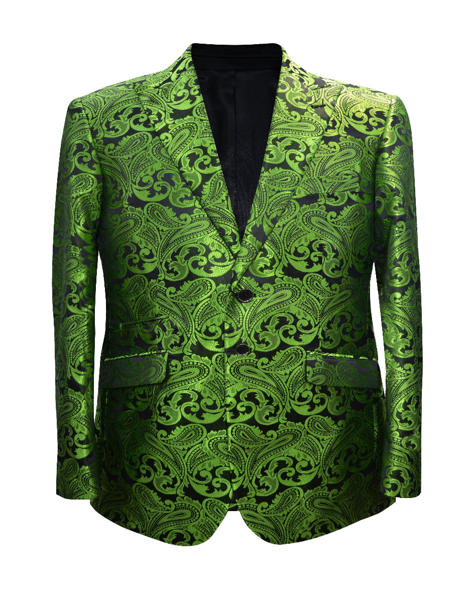 Green Groomsmen Suits - Dinner Jacket - Green