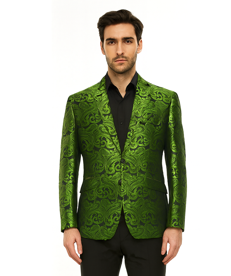 Green Groomsmen Suits - Dinner Jacket suit - Green