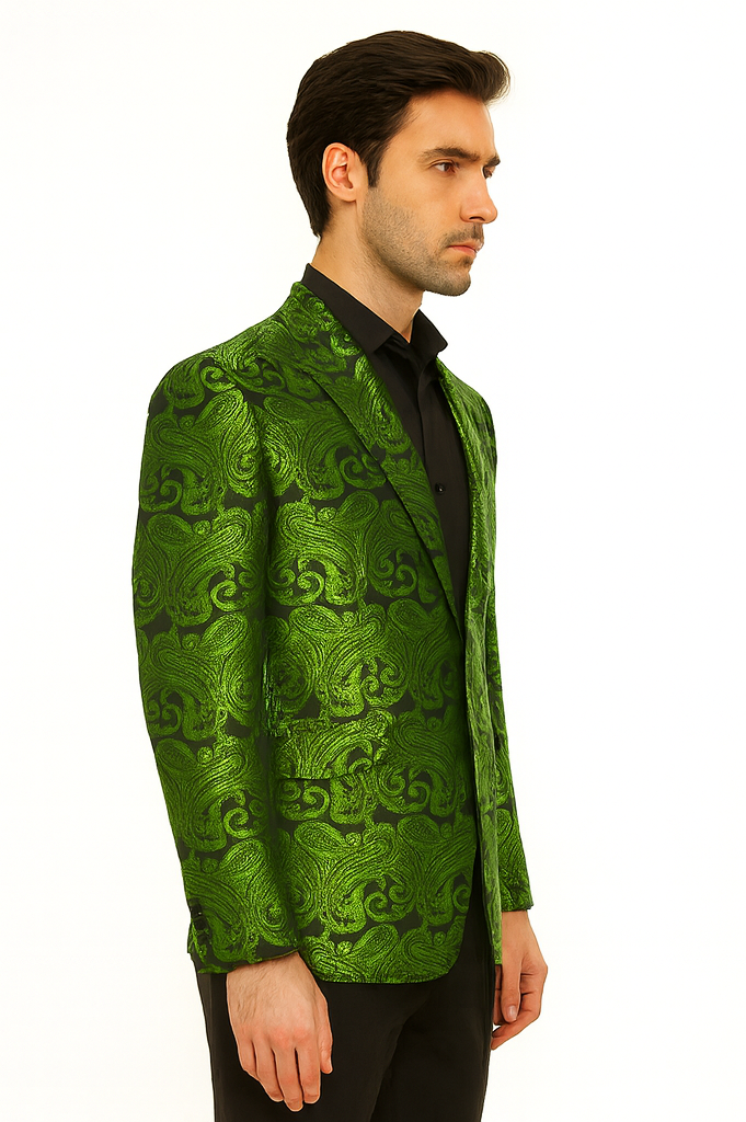 Green Groomsmen Suits - Dinner Jacket suit - Green