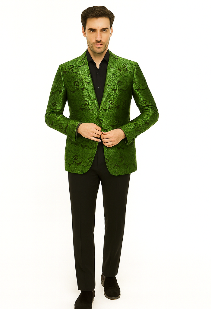 Green Groomsmen Suits - Dinner Jacket suit - Green
