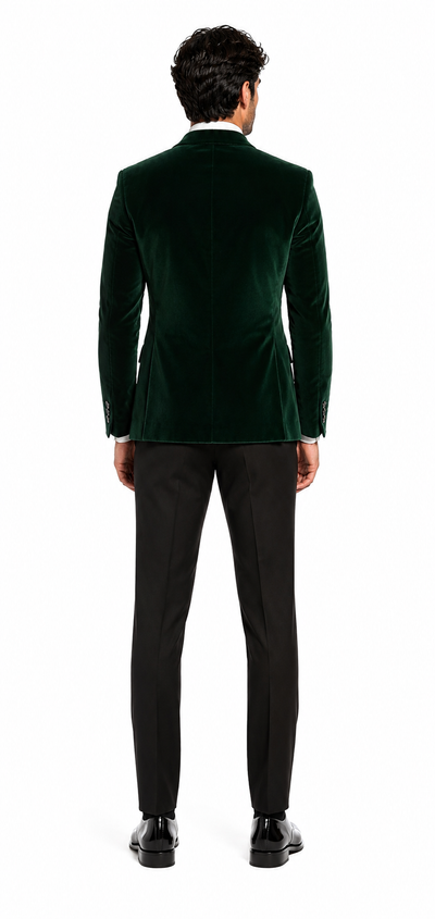 Green velvet suit Many Styles & Brands $99UP Men's Olive Hunter Green Velvet Tuxedo Jacket Green Velvet Suits and Tuxedos