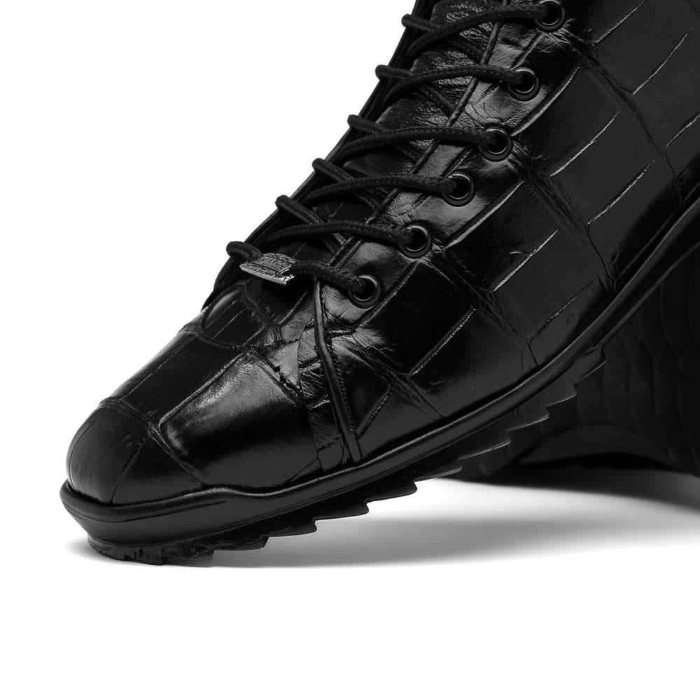 Marco Di Milano Hermond Black Alligator Boots - 8.5