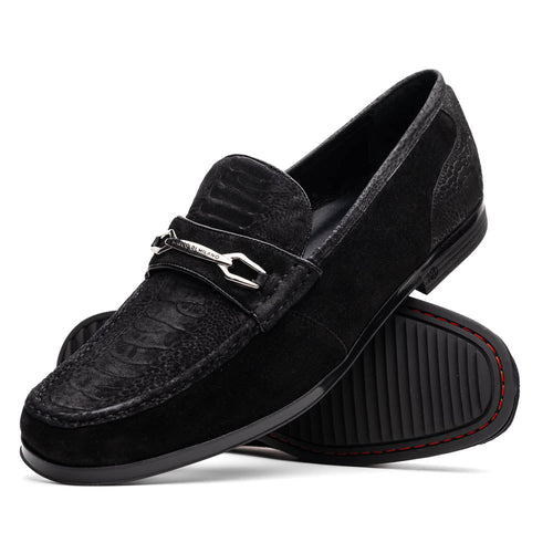 Marco Di Milano Hugo Black Leather Oxford
