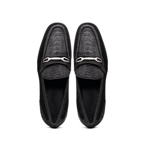 Marco Di Milano Hugo Black Leather Oxford