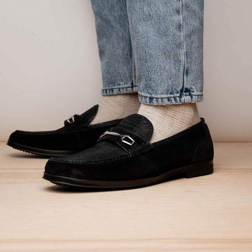 Marco Di Milano Hugo Black Leather Oxford