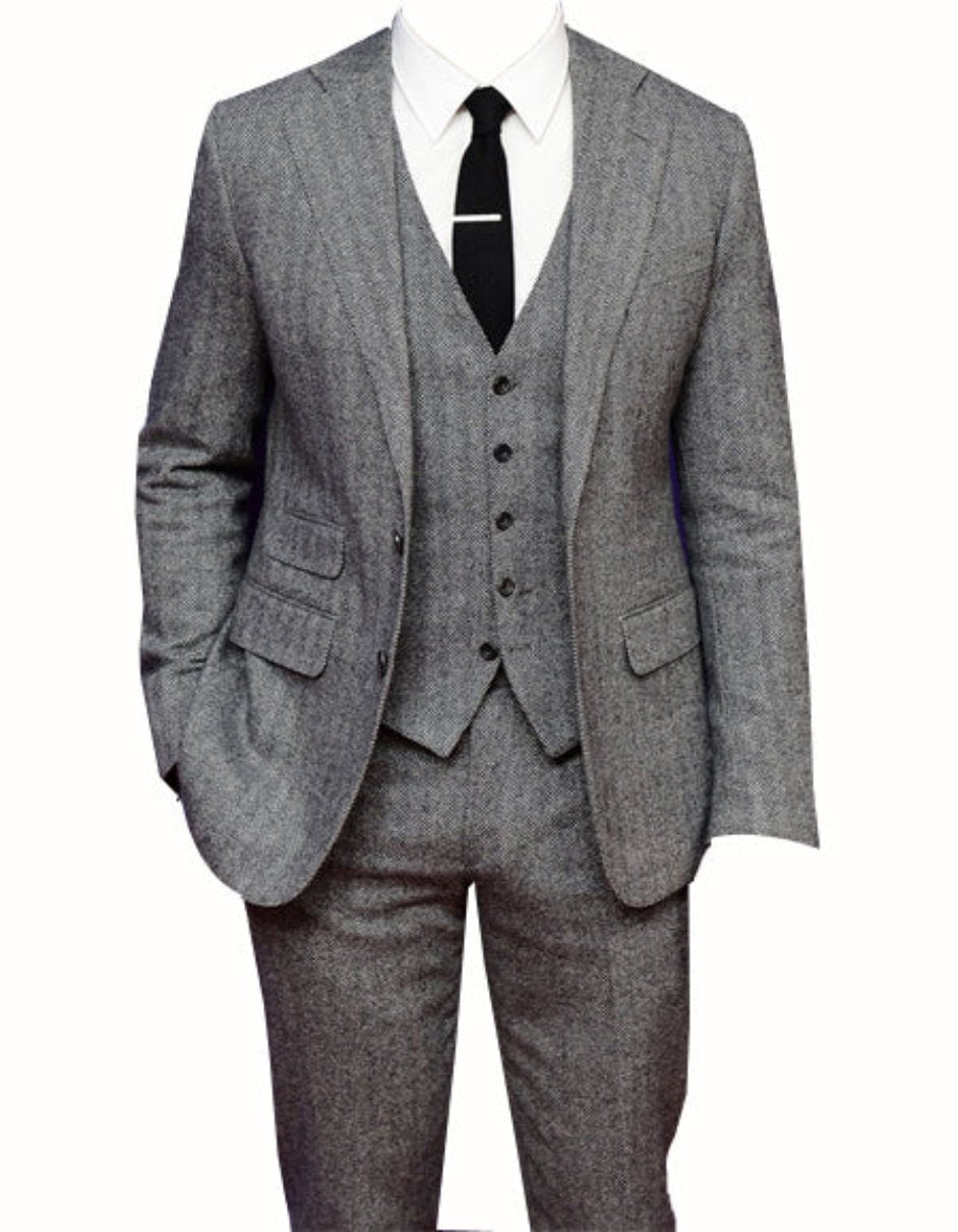 Ryan Two Button Gosling Suit - Coat Size 38