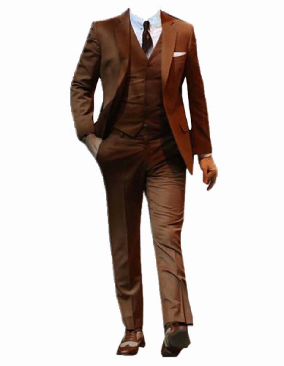 Ryan Two Buttons Front Gosling Suit - 38 Short Jacket+32 Waist Adjustable 28to34)(Height: 5 4 to5 7 )(Neck 15-16.5)S-M)