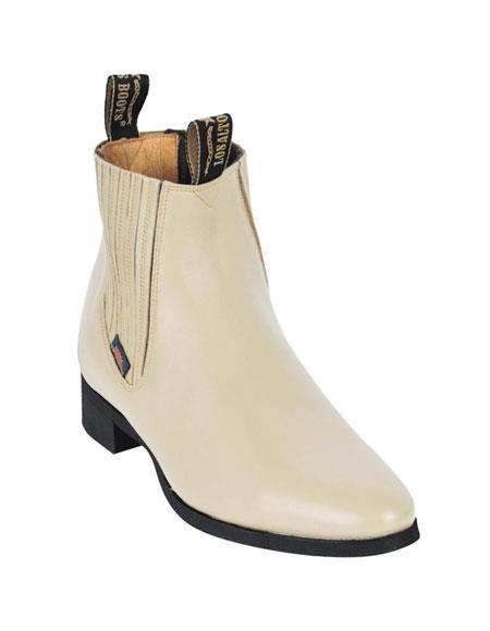 Deerskin Cowboy Boots - Bone Deerskin Boots - Deer Boots - Deer Skin Boots
