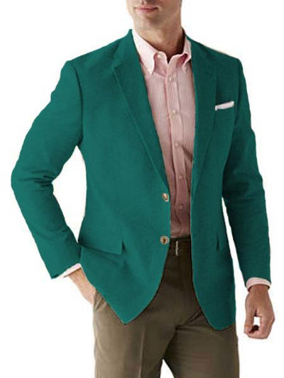 Mens Blazer - Augusta Green Sport Coat - Summer Blazer