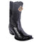 King Exotic Boots 6 Men's King Exotic Original Ostrich Leg Skin Dubai Style Short Boot 479B0505