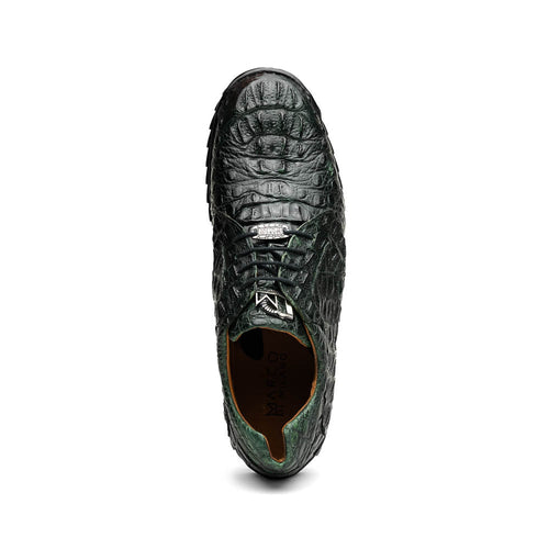 Marco_Di_Milano Kratos Green Luxury Leather Shoes