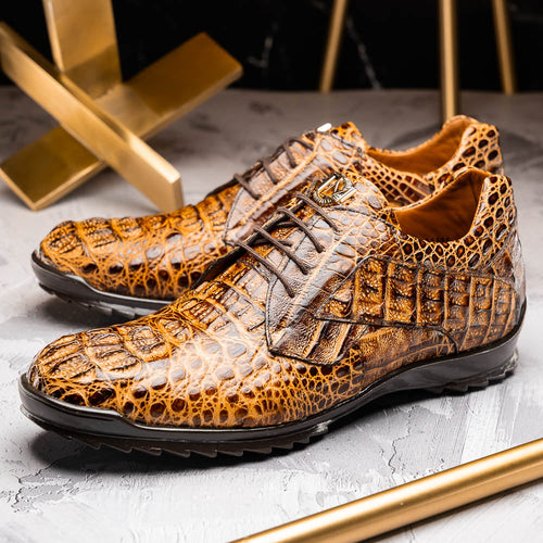 Marco Di Milano Kratos Rustic Orix Leather Shoe