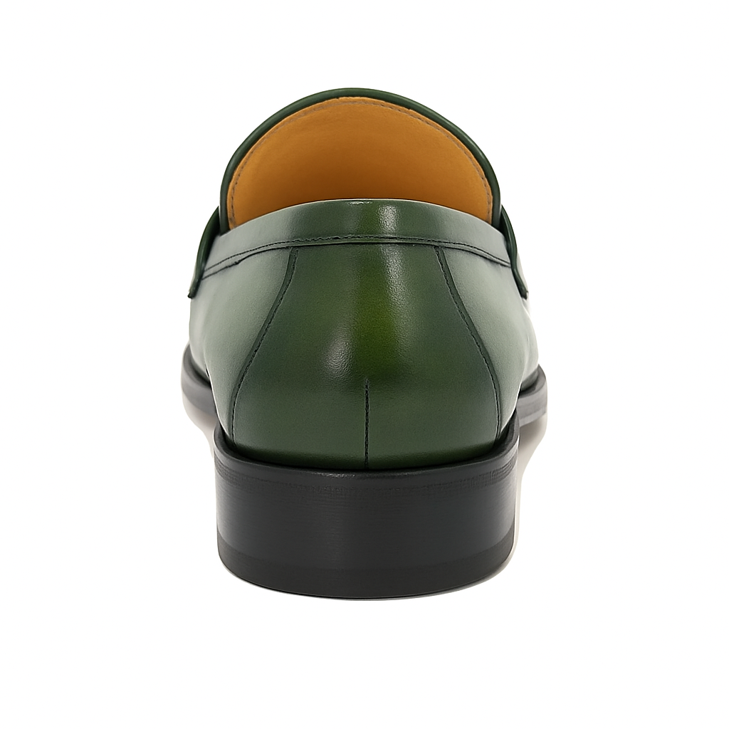 Men's Burnished Signature Buckle Loafer - New Arrival - 7.5