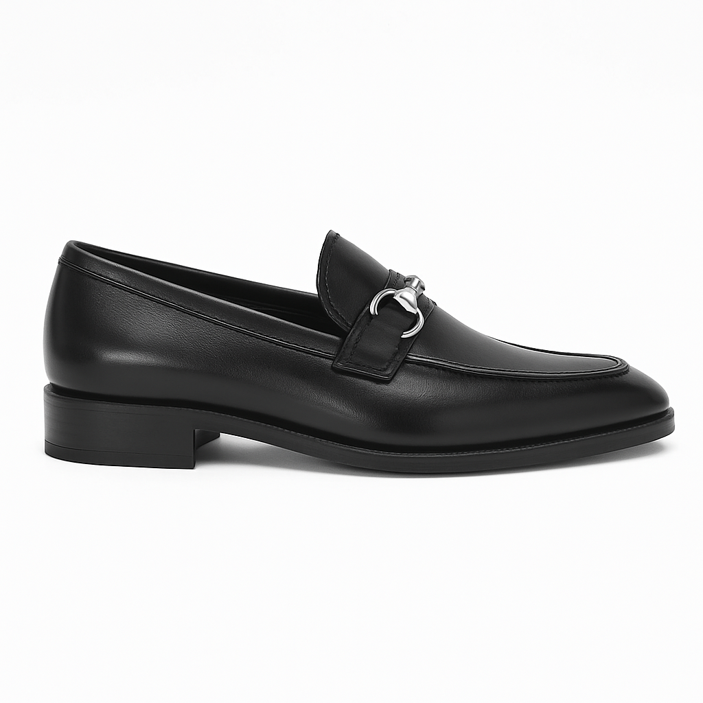 Men's Burnished Signature Buckle Loafer - New Arrival - 7.5
