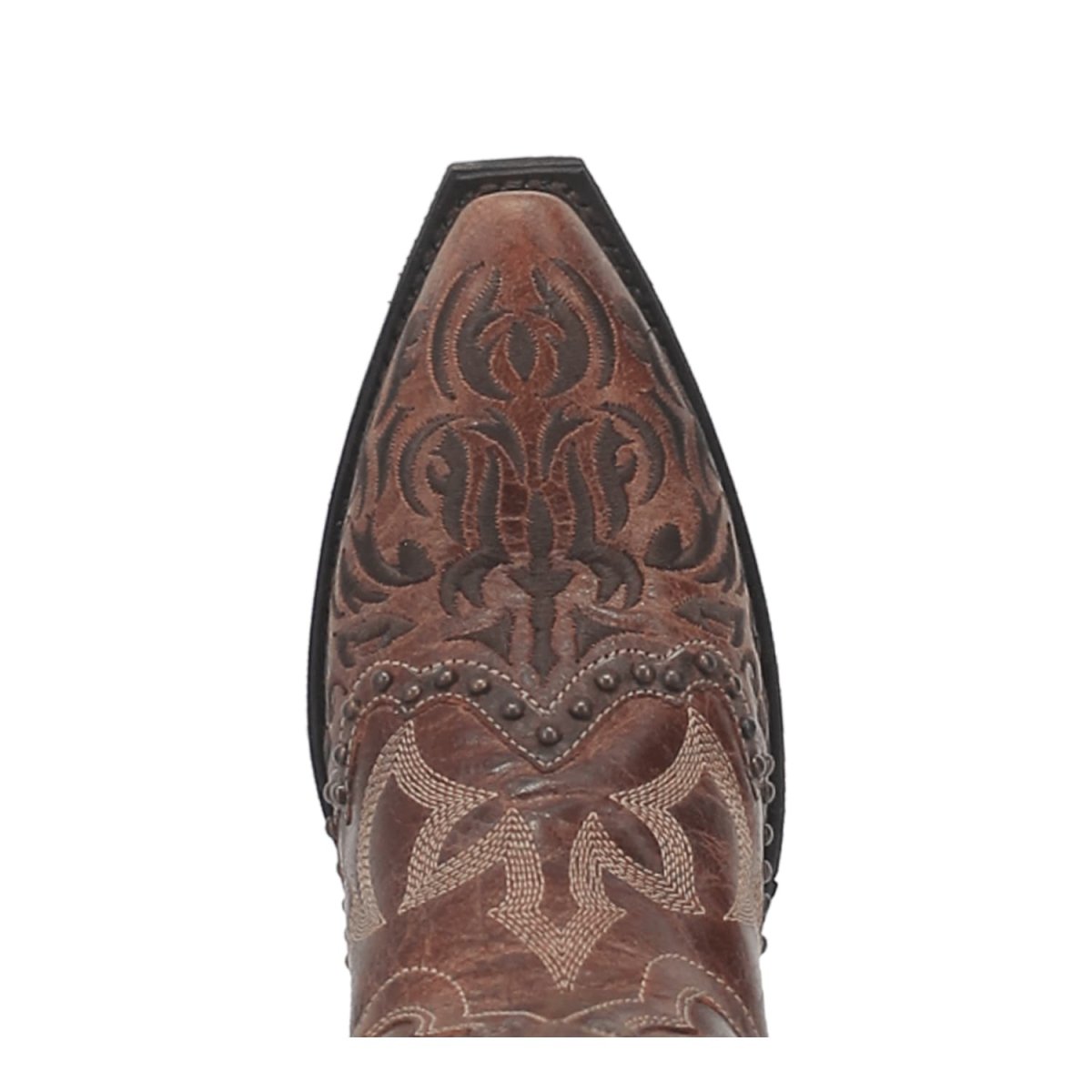 Laredo Women's Braylynn Snip Toe Leather Boots - Brown 52410 - 6M